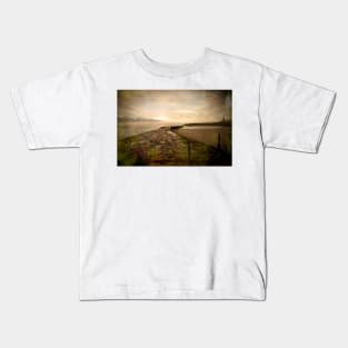 Artistic Cullercoats Bay Kids T-Shirt